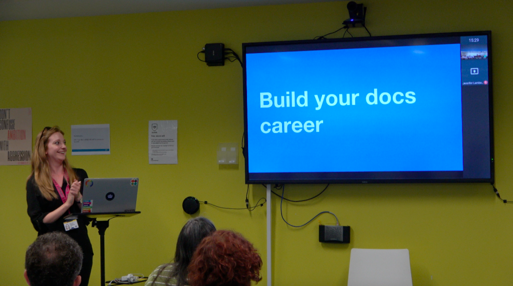 Introduction speech at the Write the Docs event