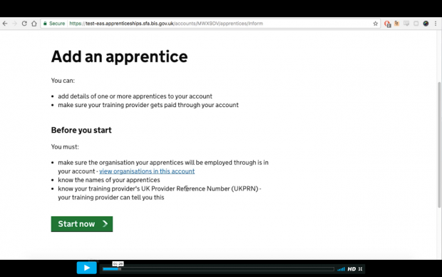 Coming soon to the apprenticeship service: add an apprentice and set up payments