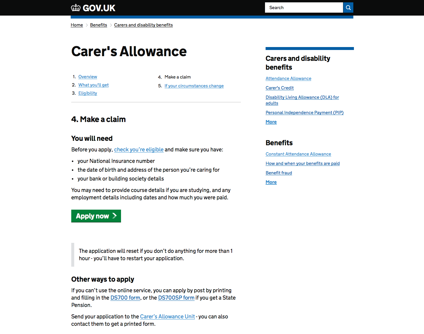 new-start-page