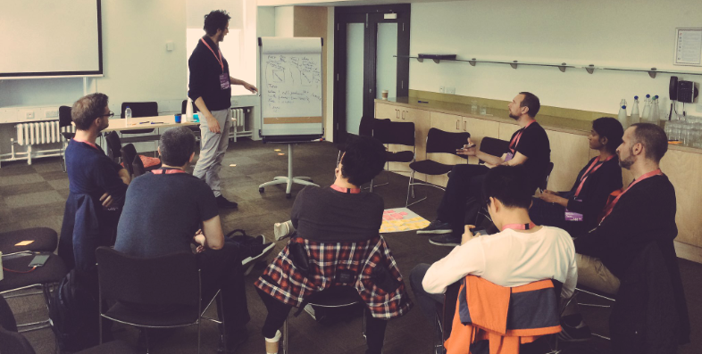 A group discussing consumer driven contract testing