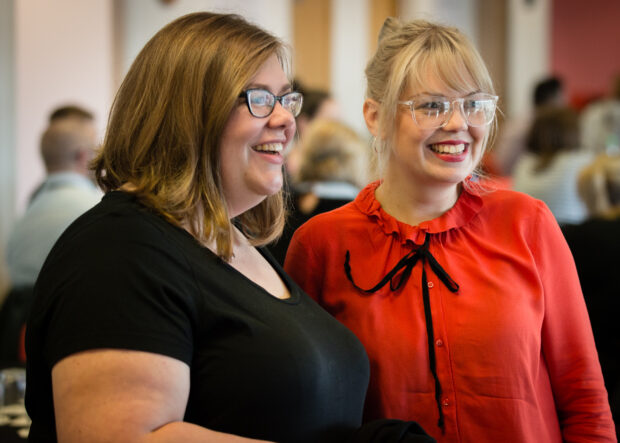 Debbie and her mentor, Maxine Paintain