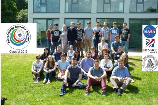 Image of students at the Astrobiology Summer Academy