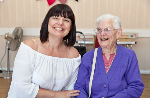 Yvonne and Patricia