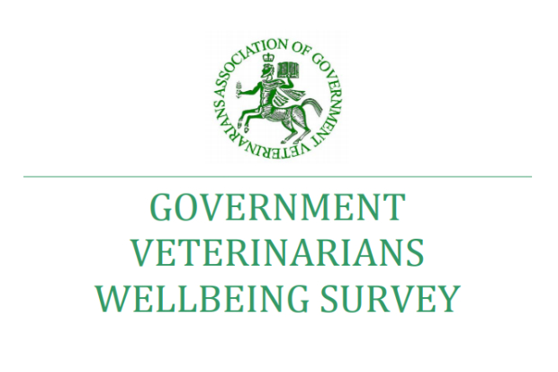 AGV logo followed by the words Government Veterinarians Wellbeing Survey