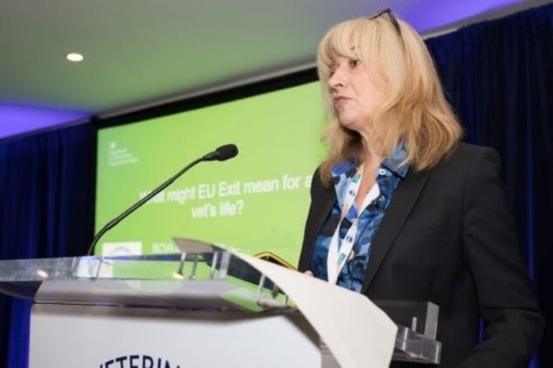 Christine presenting