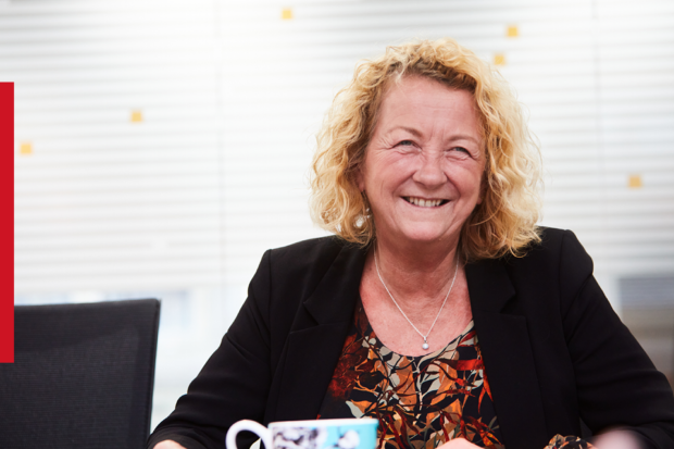 Louise Smyth, Registrar of Companies for England and Wales, smiling.