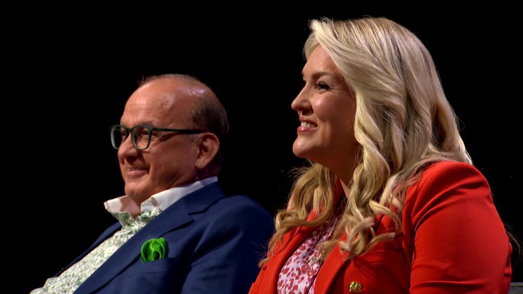 Sara Davies and Touker Suleyman
