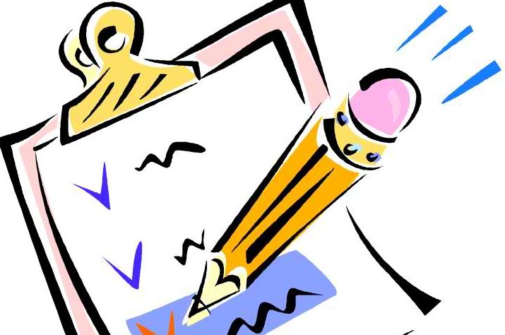 note pad of domestic and work tasks