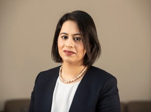 Portrait of Sara Khan.