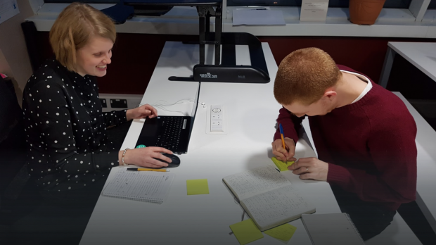 Pair writing for a prototype
