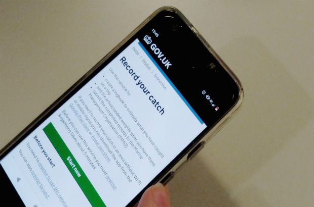 Catch Recording App displayed on a smartphone.