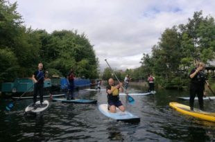 Participants on the programme on the river, Copyright QPR, All rights reserved
