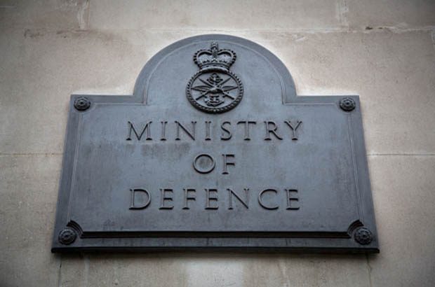 Ministry of Defence sign