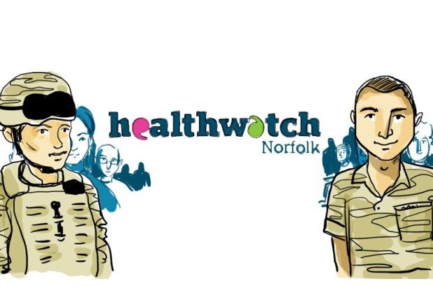 Drawing of Healthwatch Norfolk © Healthwatch Norfolk