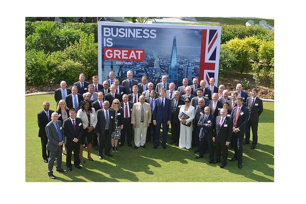 Nick Clegg and Missioners on the India Mission