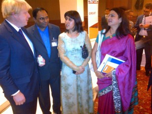 Jamela Khan, MD of EBSI meets Boris Johnson Jamela Khan, MD of EBSI meets Boris Johnson