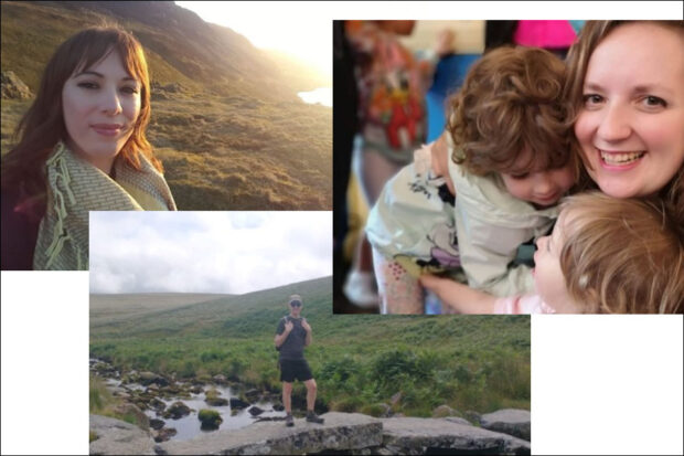 Sue Agnew, Jenn Brookbanks and Tom Metcalf