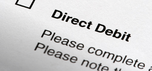 Direct Debit form
