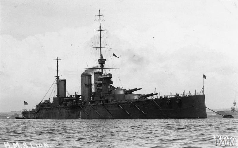 Battlecruiser HMS Lion.