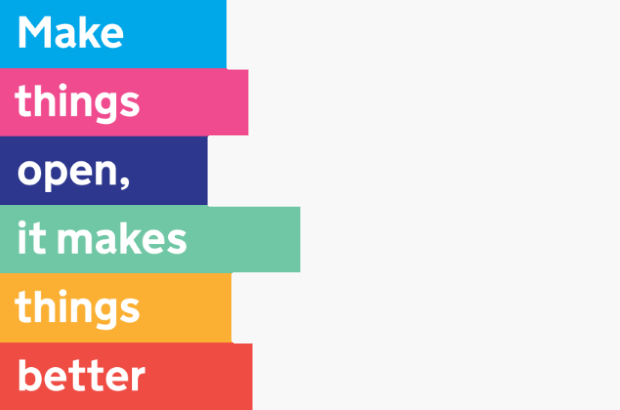 Make things open, it makes things better sticker