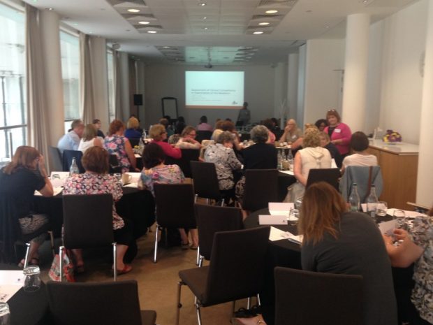 A long shot view of the educators day.