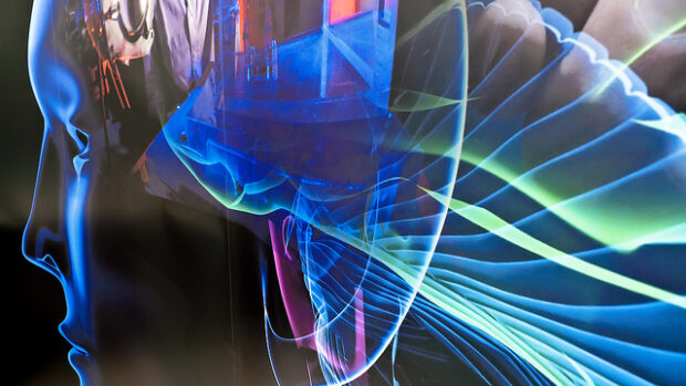 Graphic promoting the Science and Society Review.