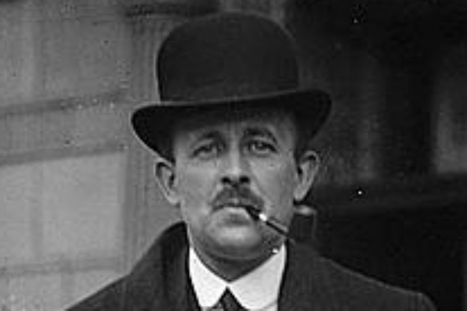 Head and shoulders of Maurice Hankey