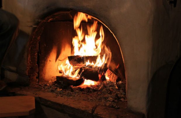 Picture of a wood burning stove