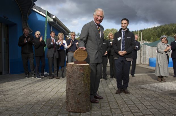 Prince Charles unveiling