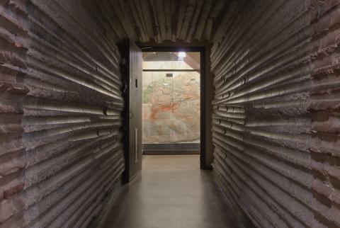 A tunnel at the Churchill War Rooms