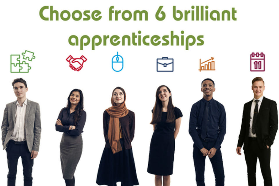 Group of apprentices