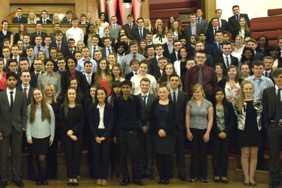 Group of school-leavers