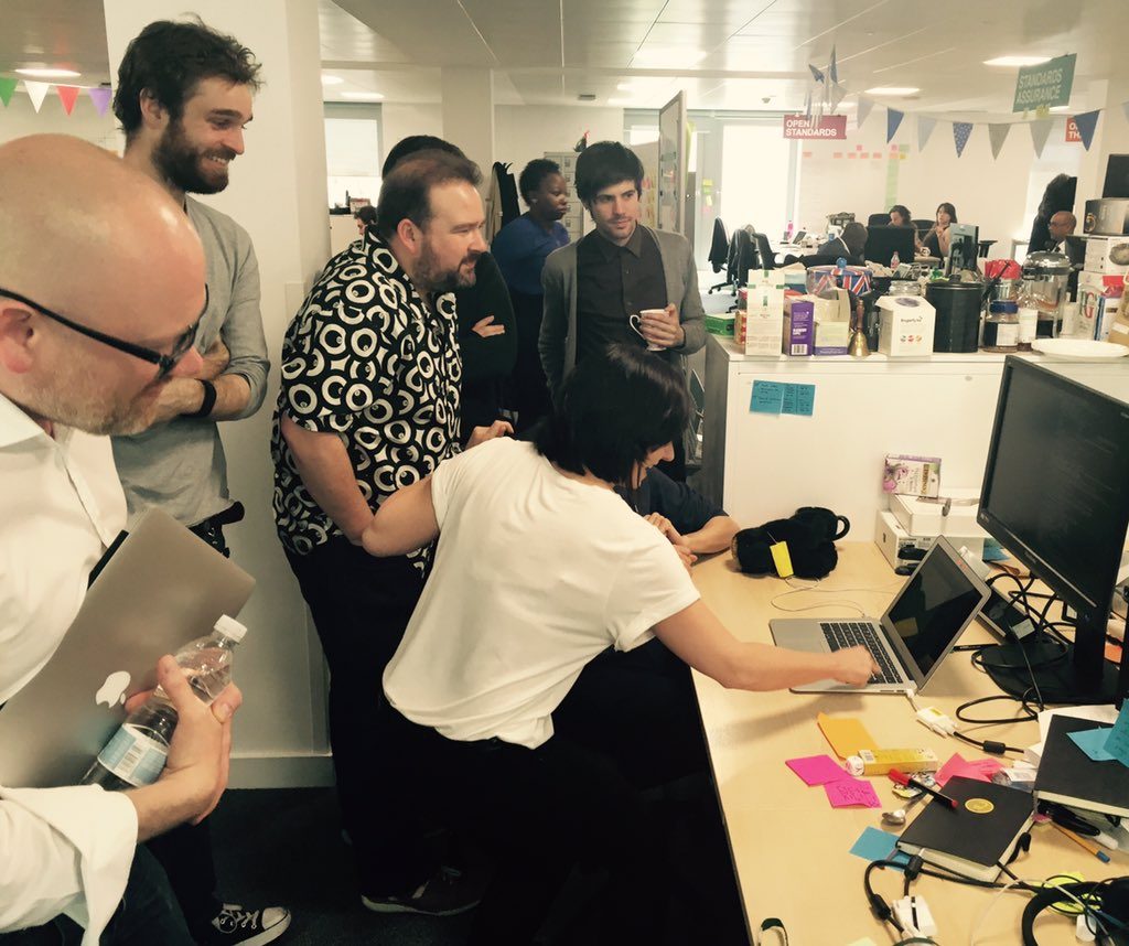 Digital Marketplace team working