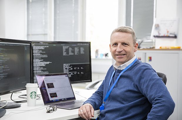 Steve Roberts, lead developer at Companies House.