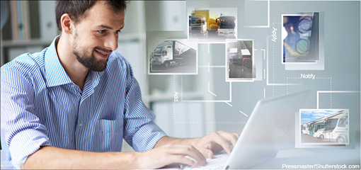 Man on computer