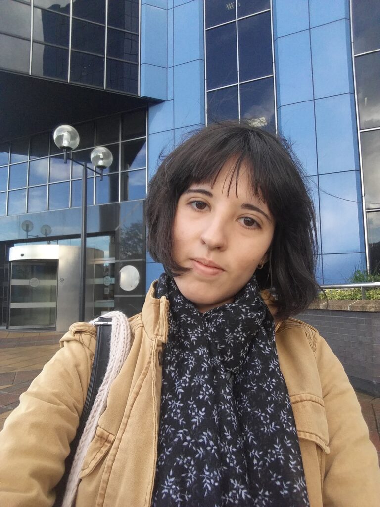 Ioana Pintilie on her first day at HMRC digital