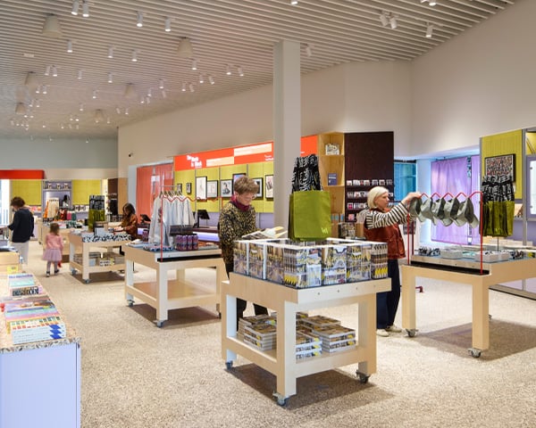 Exhibition books V&A East shop
