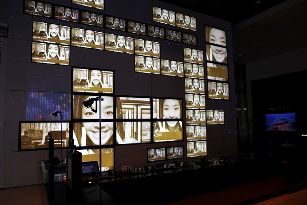 TV display in South Korea
