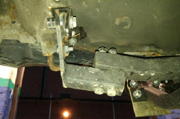 Modified towbar 1