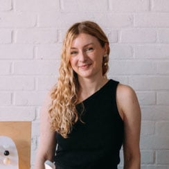 Hattie Buzzard jewellery designer Jewellery designer Hattie Buzzard poses for a headshot.