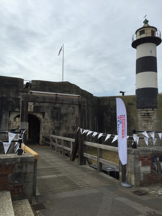 Southsea castle where the UKTI event was held