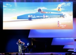 Nicola Benedetti performs at CeBIT
