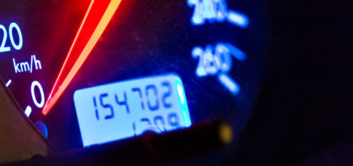 car odometer