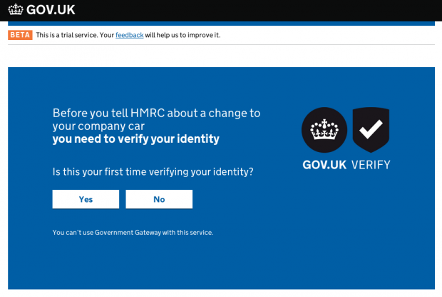 When you need to prove who you are in order to access a government service, you can choose who you’d like to verify you, from a list of certified companies