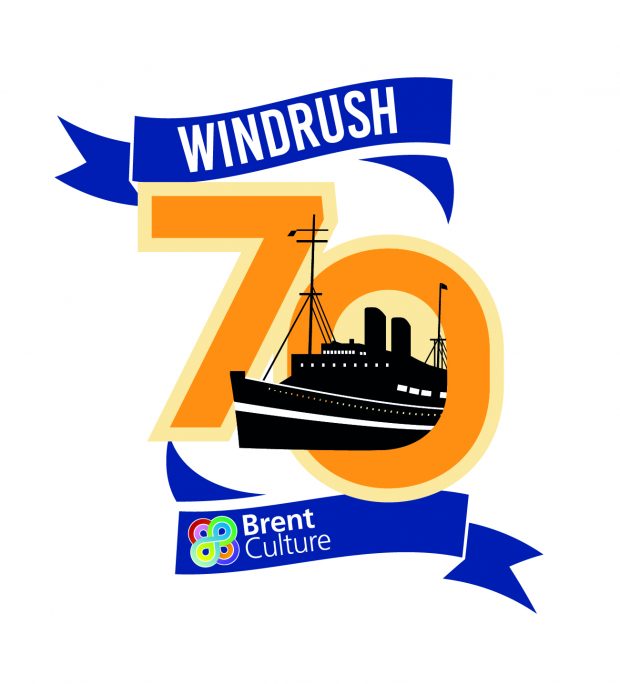 Windrush 70 logo