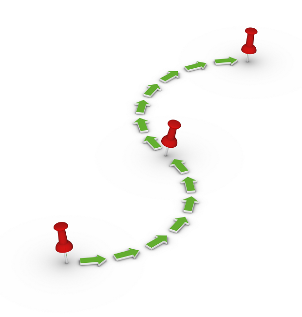 arrows leading upwards