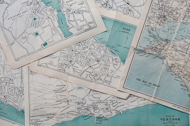 Travel Guidance Geography Atlas Map Market Paper