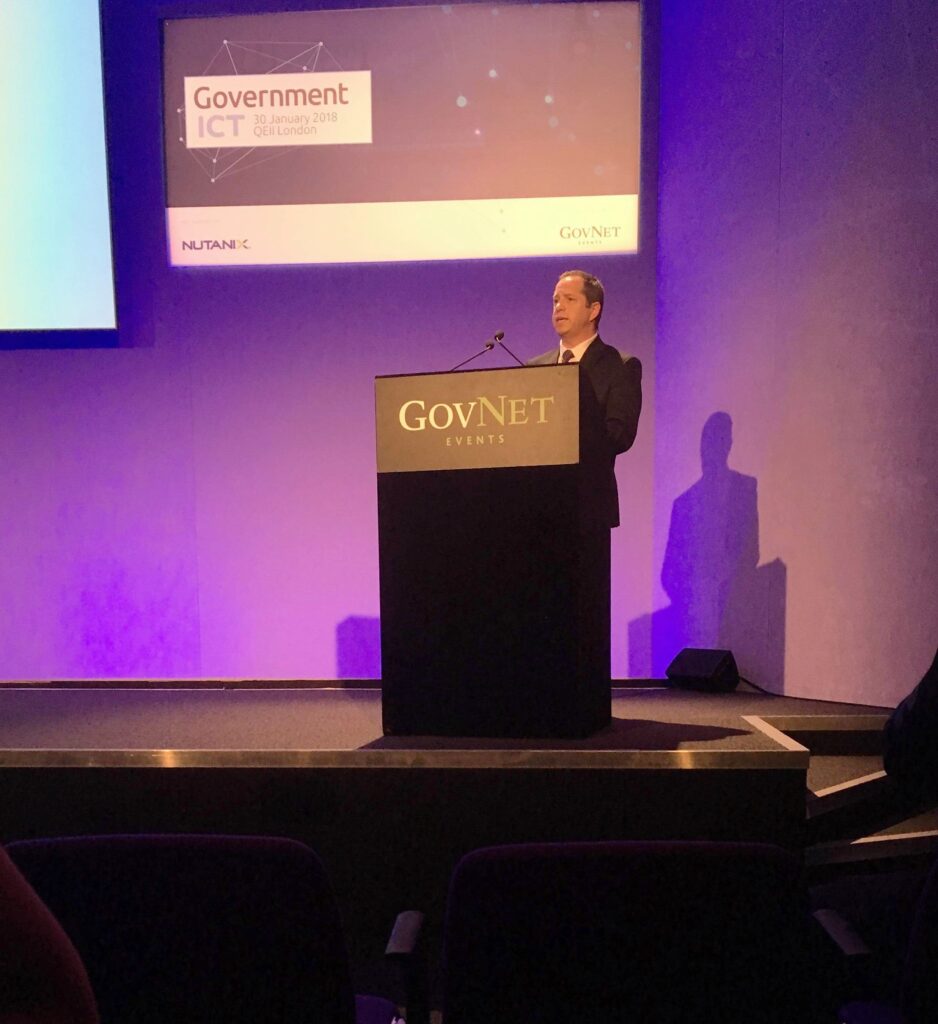 Dave Perry at the ICT conference