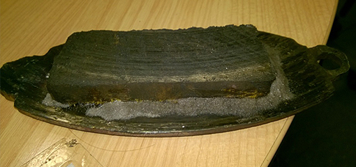 wooden brake pad