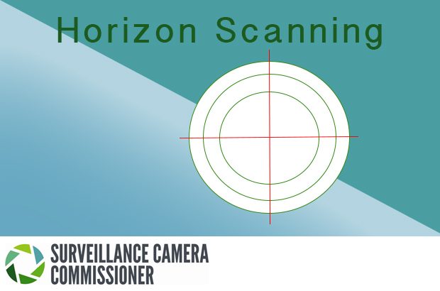 Graphic of a target with the words 'horizon scanning'
